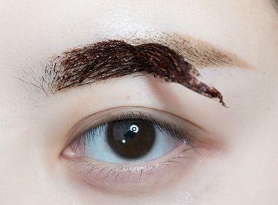 染眉膏使用国产过程视频,轻松打造自然眉型